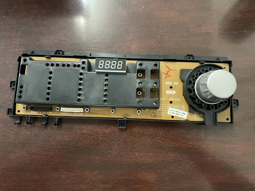 Samsung DC92-00124A MFS-MW3E27-S0LF Washer Control Board AZ51540 | KMV543