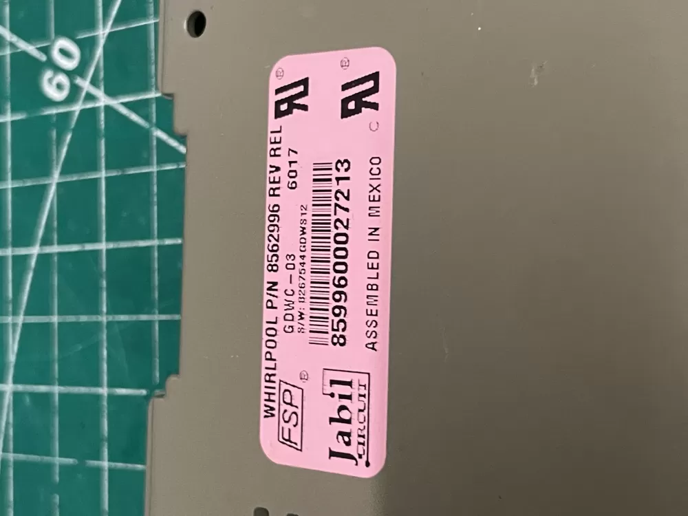 Kenmore KitchenAid W10084141 Dishwasher Control Board AZ203833 | Wm2187