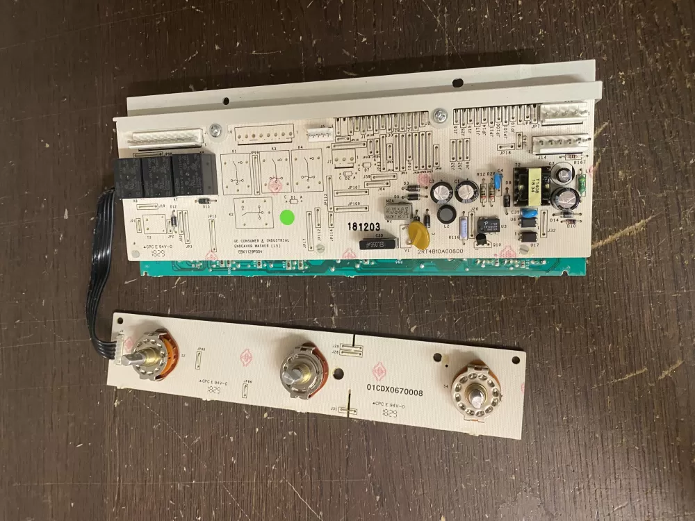 GE 175D5261G032 EBX1129P004 WH12X10525 Washer Control Board