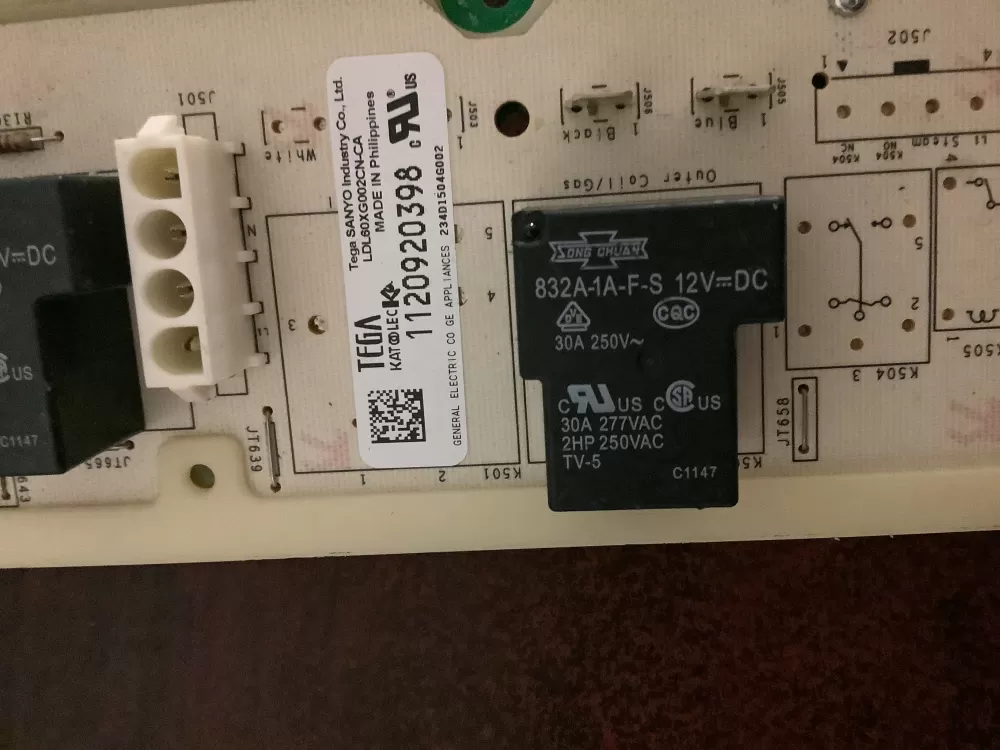 GE Dryer Control Board 1120920398 AZ170560 | CG754