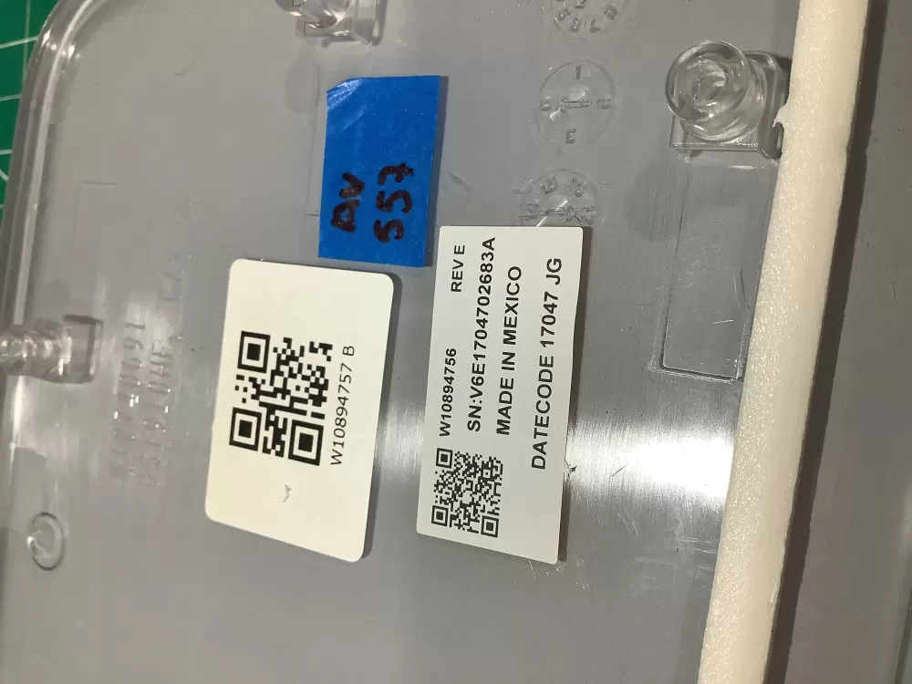 Maytag W10894756 Dryer Control Board Console Panel W10894757 AZ185520 | AV557