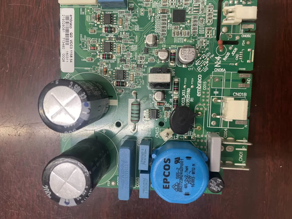 GE 219328061 VCC3 1156 54 Refrigerator Inverter Control Board AZ33711 | KM1686
