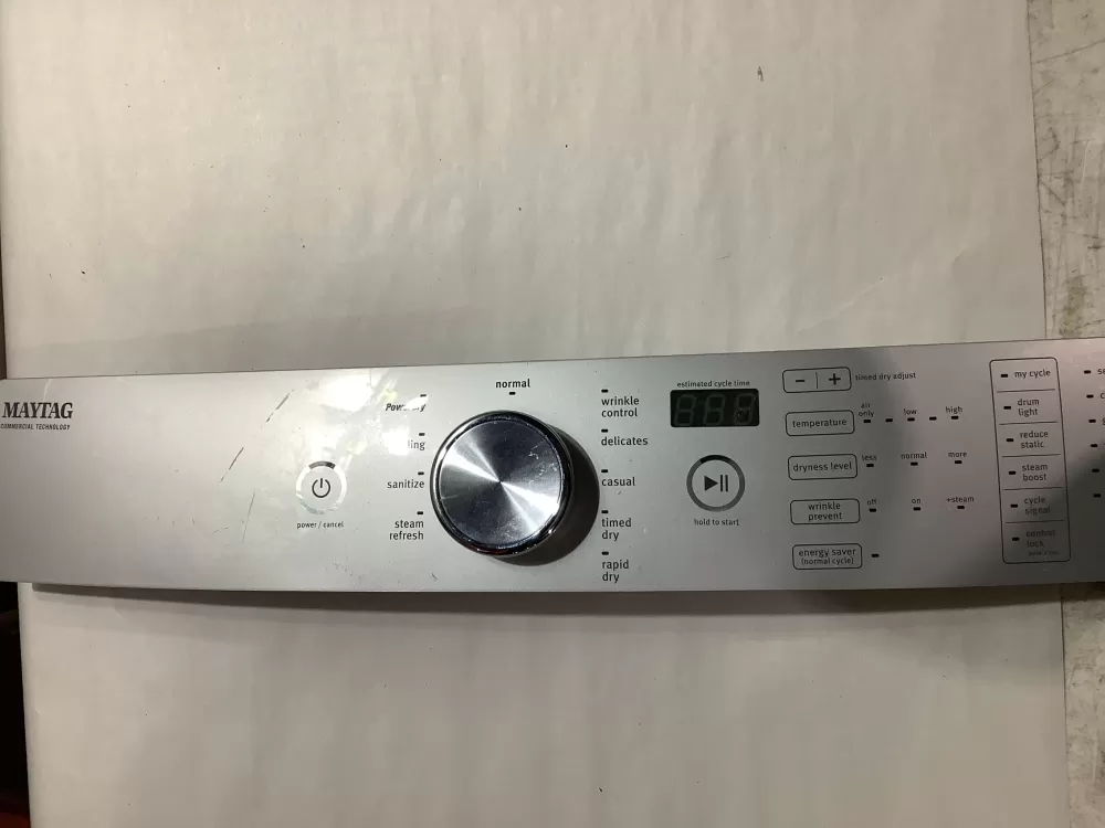 Whirlpool Maytag W10783694 W10825122 Dryer Control Board Panel AZ188626 | ZCV867