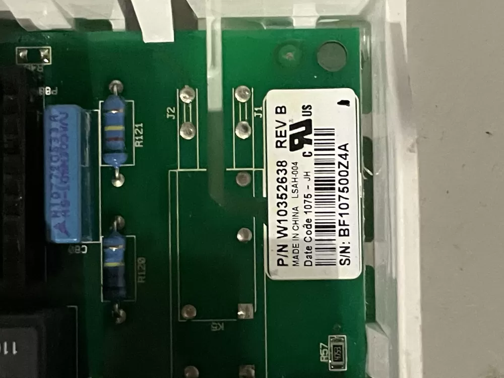 Whirlpool Dryer Control Board - Part # W10352638 AZ32386 | Wm155