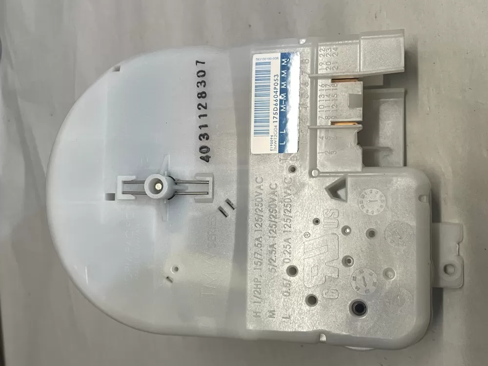 GE WH12X10527 175D6604P053 Washer Timer AZ214175 | Wm879