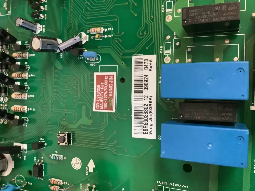 LG Refrigerator EBR60028302 Main control Board AZ227023 | NR1926