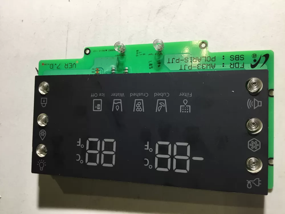 Samsung DA92-00153A Refrigerator Control Board