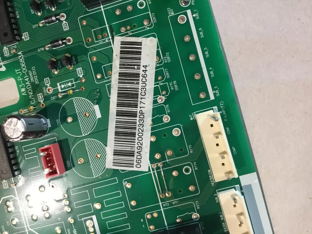 DA92-00233D SAMSUNG REFRIGERATOR CONTROL BOARD AZ151072 | BGV779