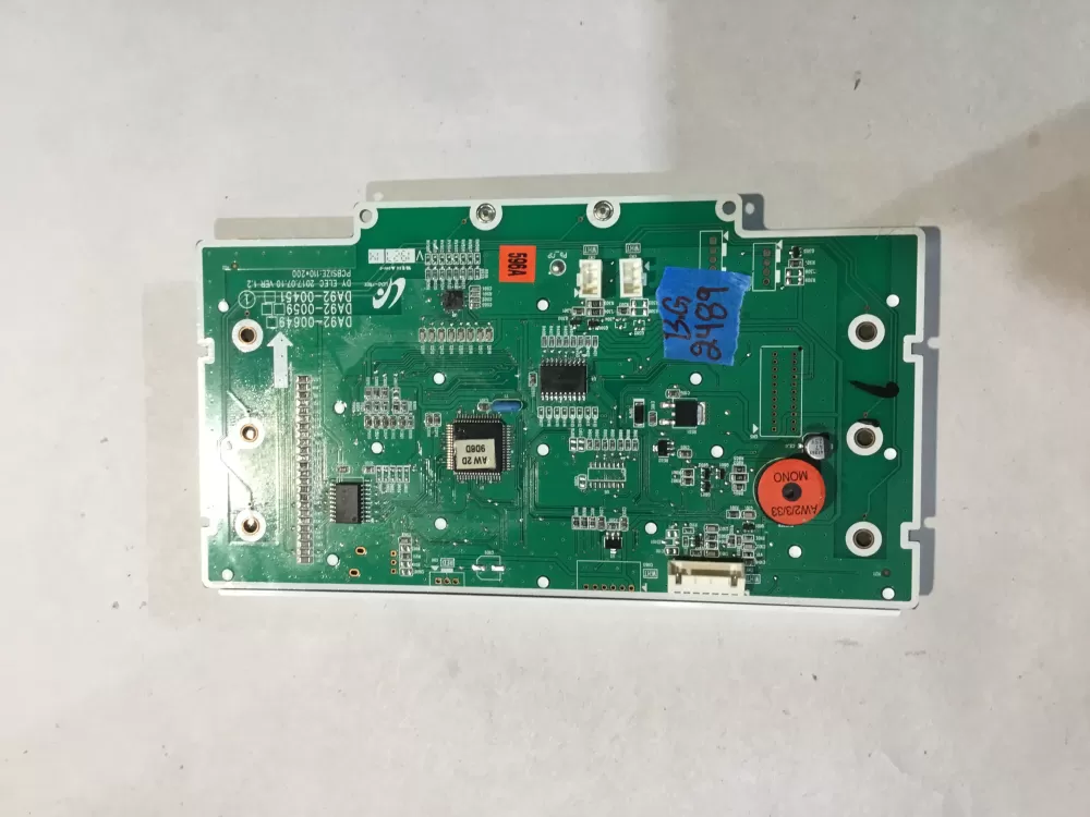 Samsung DA92 00649A Refrigerator Control Board Dispenser AZ148728 | BG2489