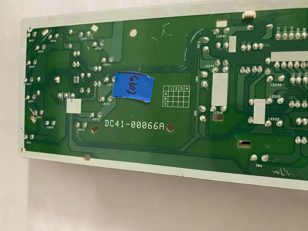 Samsung MFS-DV318A-S0 DC41-00066A Dryer UI Control Board AZ192723 | BK2095