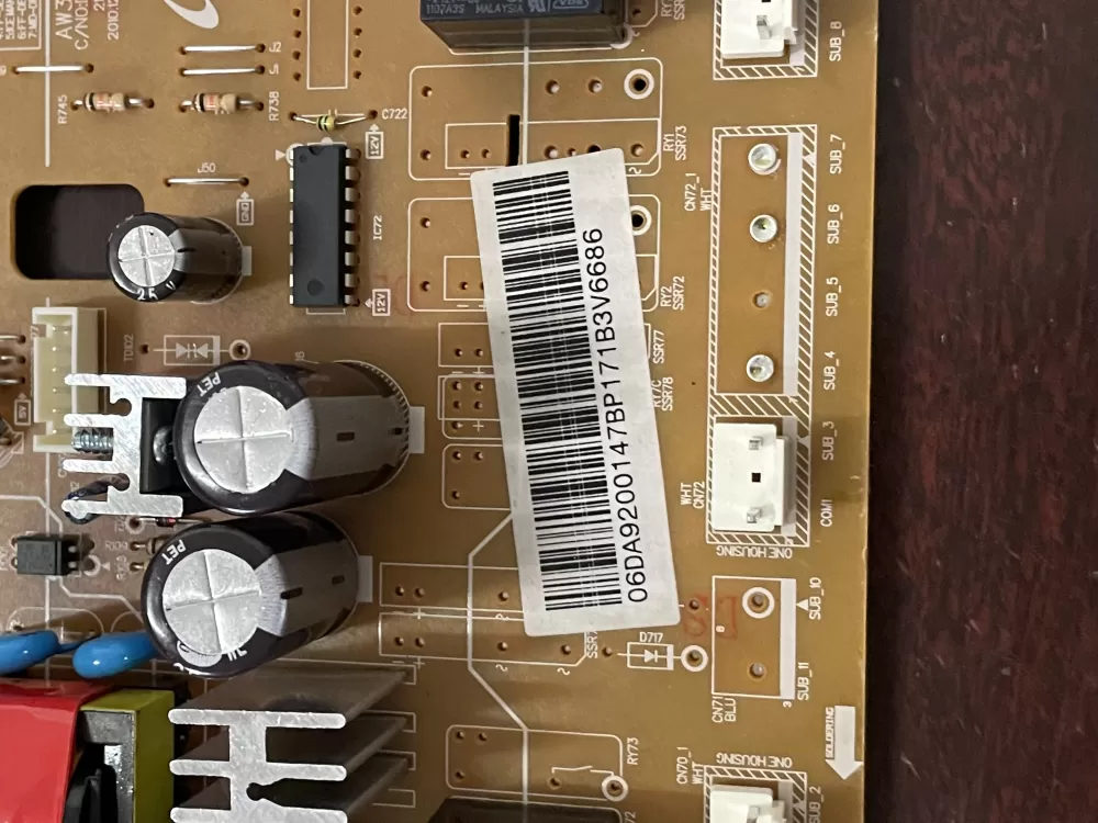 Samsung DA92 00147B DA41 00750A Refrigerator Control Board AZ57351 | KM2053