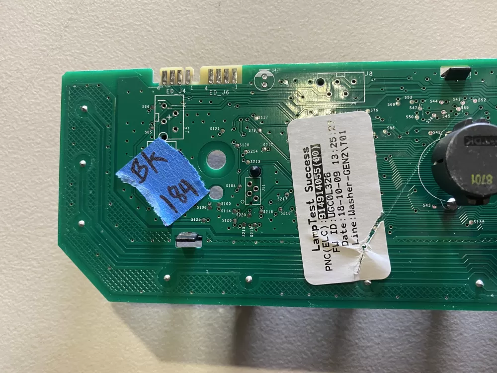 Electrolux Frigidaire A03965705 Washer Control Board AZ37295 | BK184