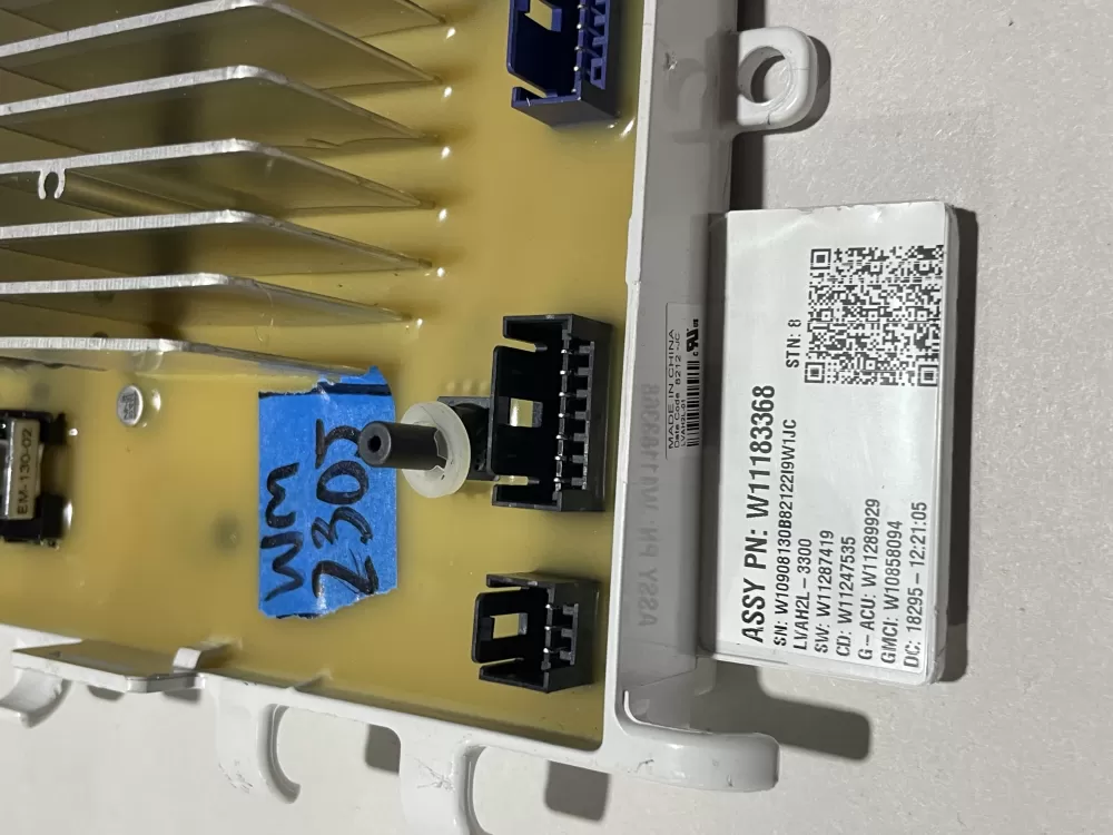 Whirlpool Maytag W11183368 W11195970 Washer Control Board AZ127844 | Wm2305