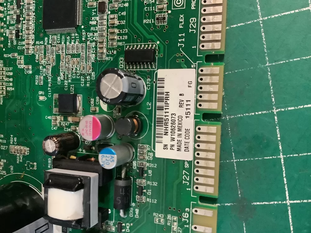 Whirlpool W10626073 Washer Control Board AZ224061 | NR775