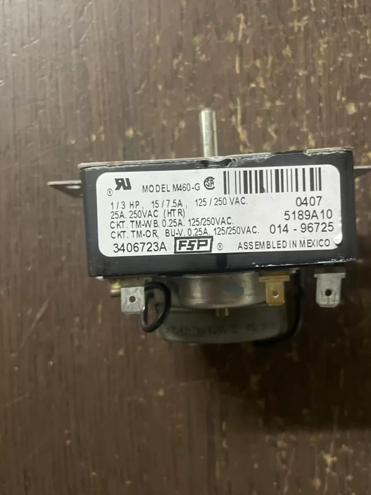 Whirlpool 3406723A 4433735 AP6008572 PS11741712 Dryer Timer AZ46764 | Wm657
