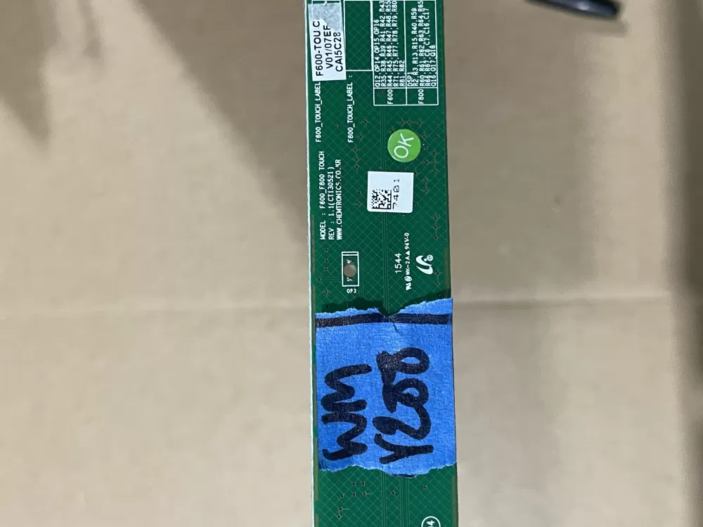 LED Control Board - Part# F600_F800_LED F600_LED 1327GL AZ85484 | Wmv288