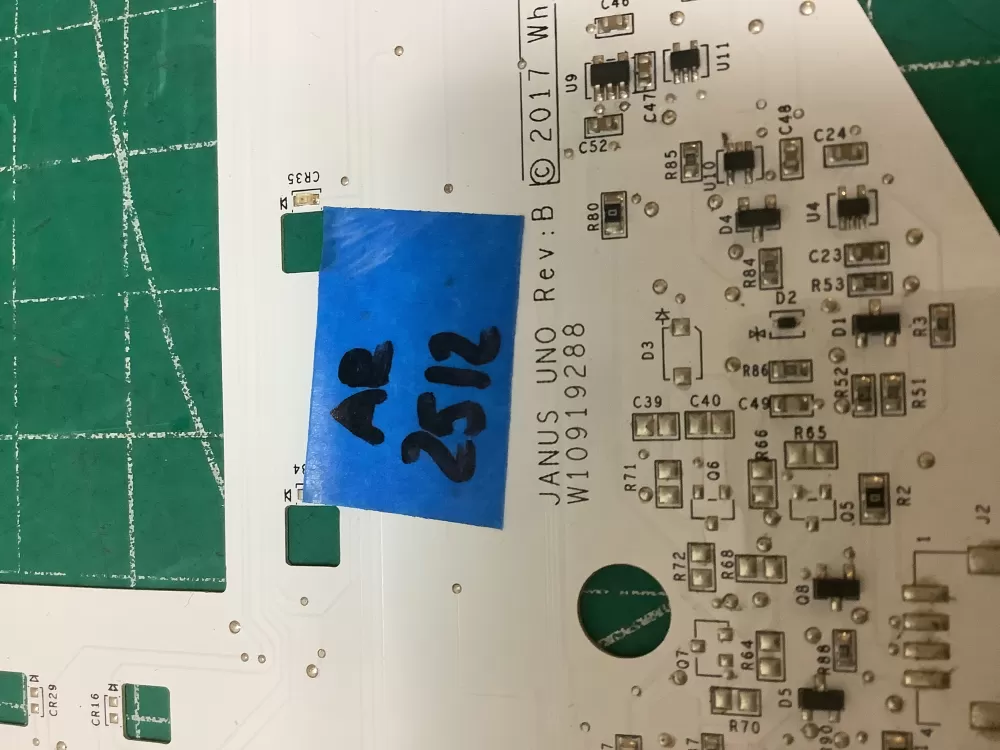 Whirlpool W10919288 Washer Control Board AZ227142 | AR2512