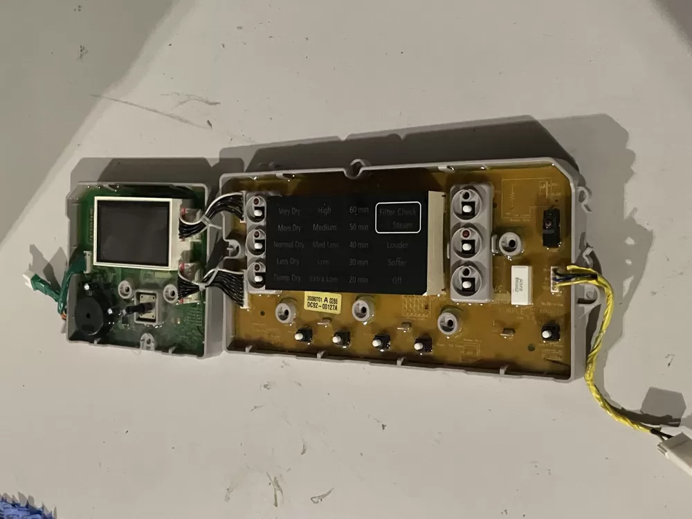Samsung DC92-00127A Dryer Control Board