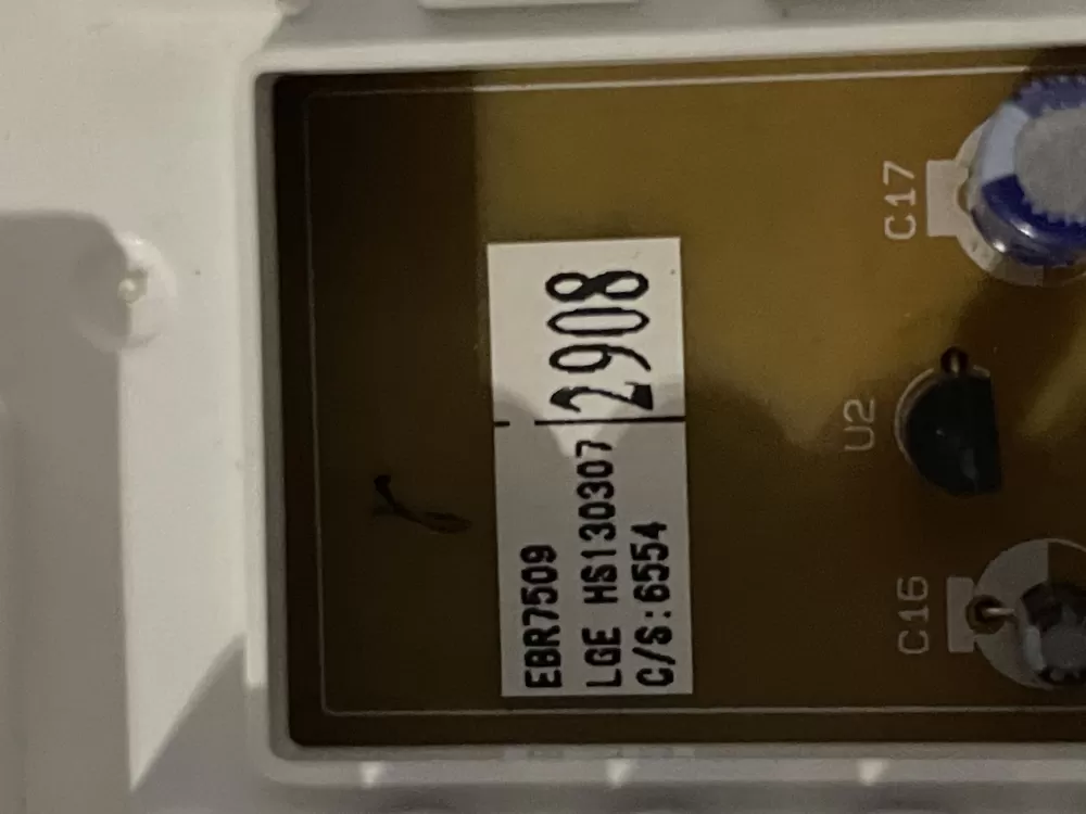 Kenmore Washer User Interface Board EBR75092908 EBR75092902 AZ34220 | Wmv374