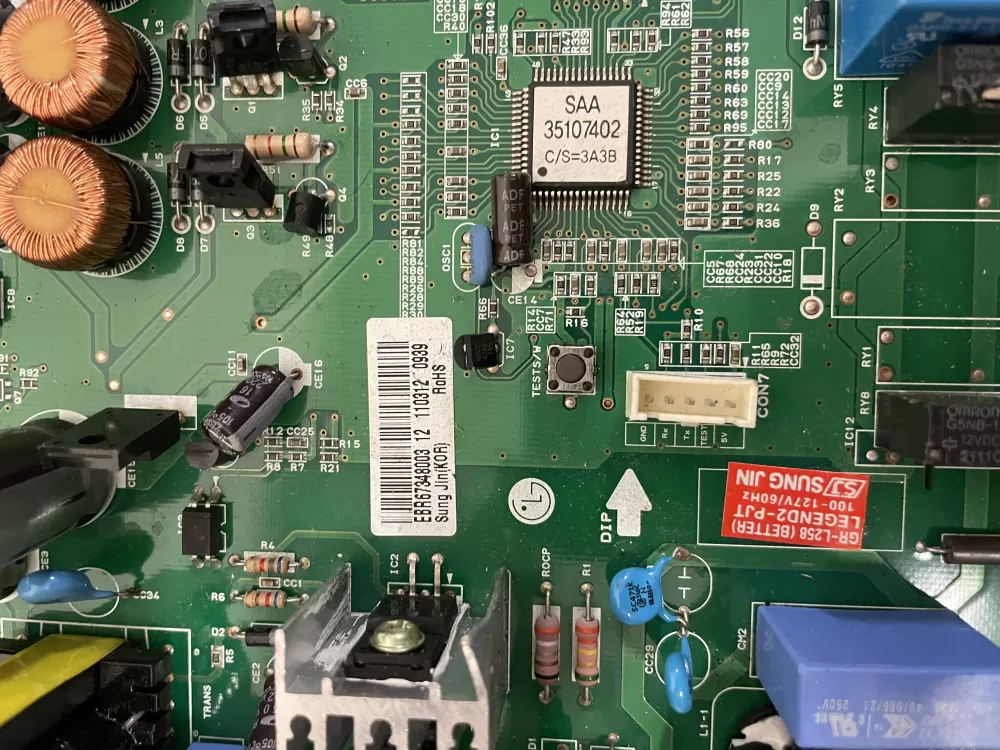 Kenmore EBR67348003 Refrigerator Control Board AZ58688 | KM2070