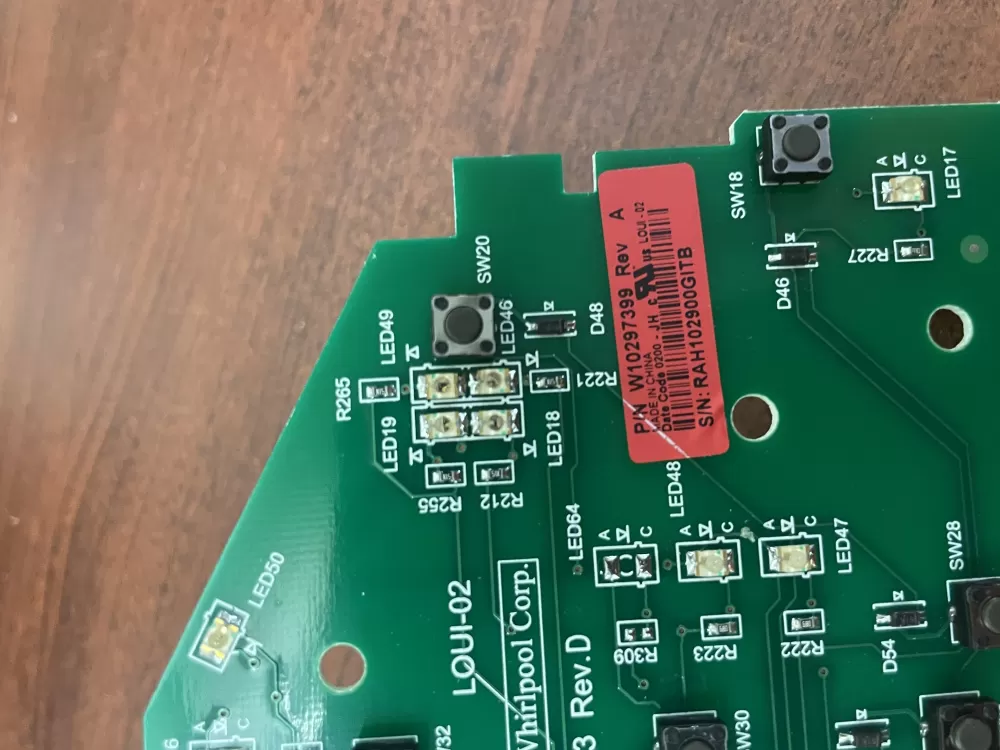 Whirlpool W10297399 W10211353 Washer Control Board AZ47841 | Wm698