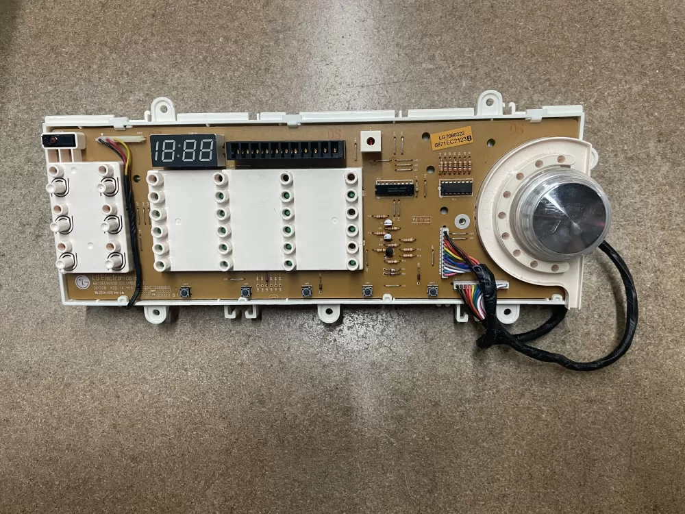 LG 6870EC9093B 6871EC2123B Dryer Control Board