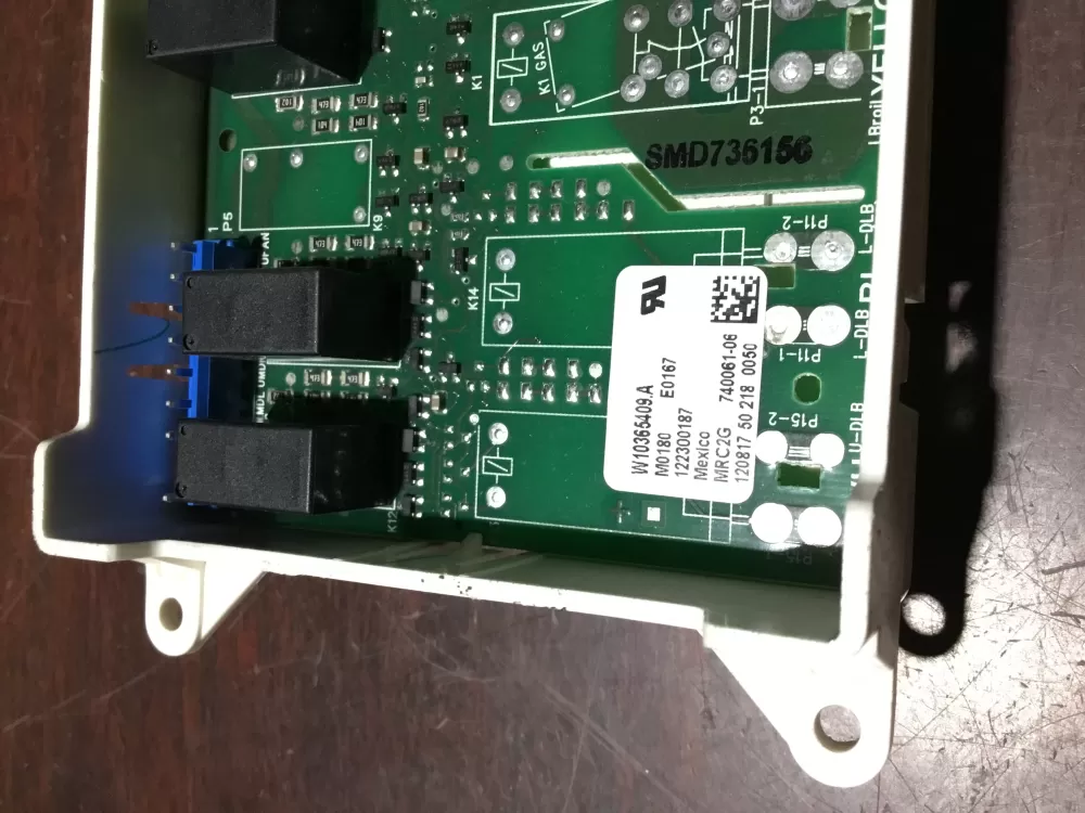 Whirlpool W10365409 Range Control Board AZ72276 | NRV608