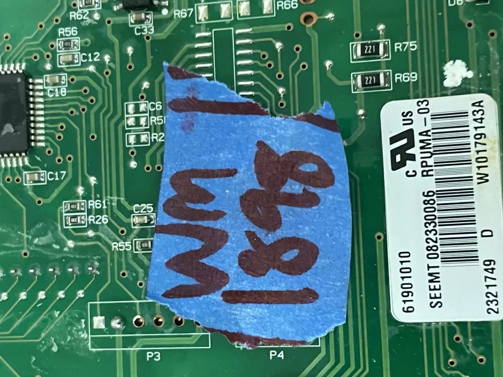 Whirlpool W10179143 2321751 Refrigerator Display Control Board AZ52336 | Wm1898