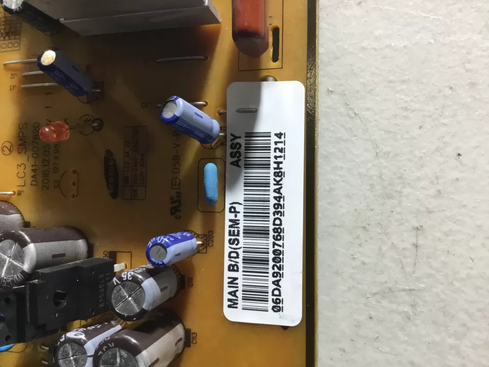 Samsung DA92 00768D Refrigerator Control Board Inverter AZ45694 | NR1774