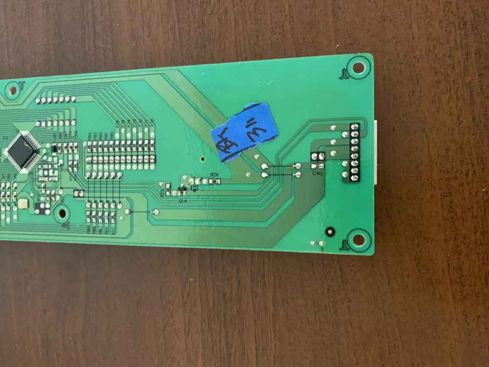 GE EMLAAJ3-05-K Microwave Display Control Board AZ27318 | BK311