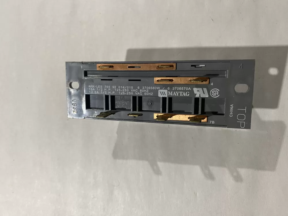 Maytag 3706540w Washer 370540W Switch 370540w AZ188782 | BK471