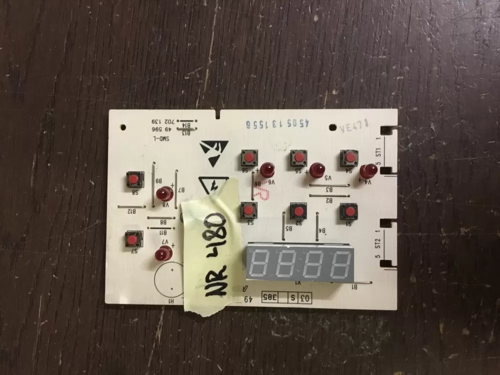 Asko 8064260 702139 49-594 49-596 Dryer Control Board AZ6731 | NR480