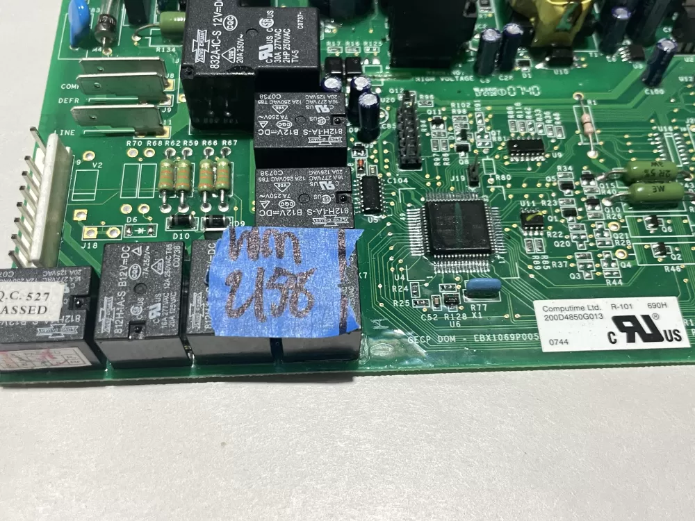 GE 200D4850G013 EBX1069P005 Refrigerator Control Board AZ116516 | Wm2158