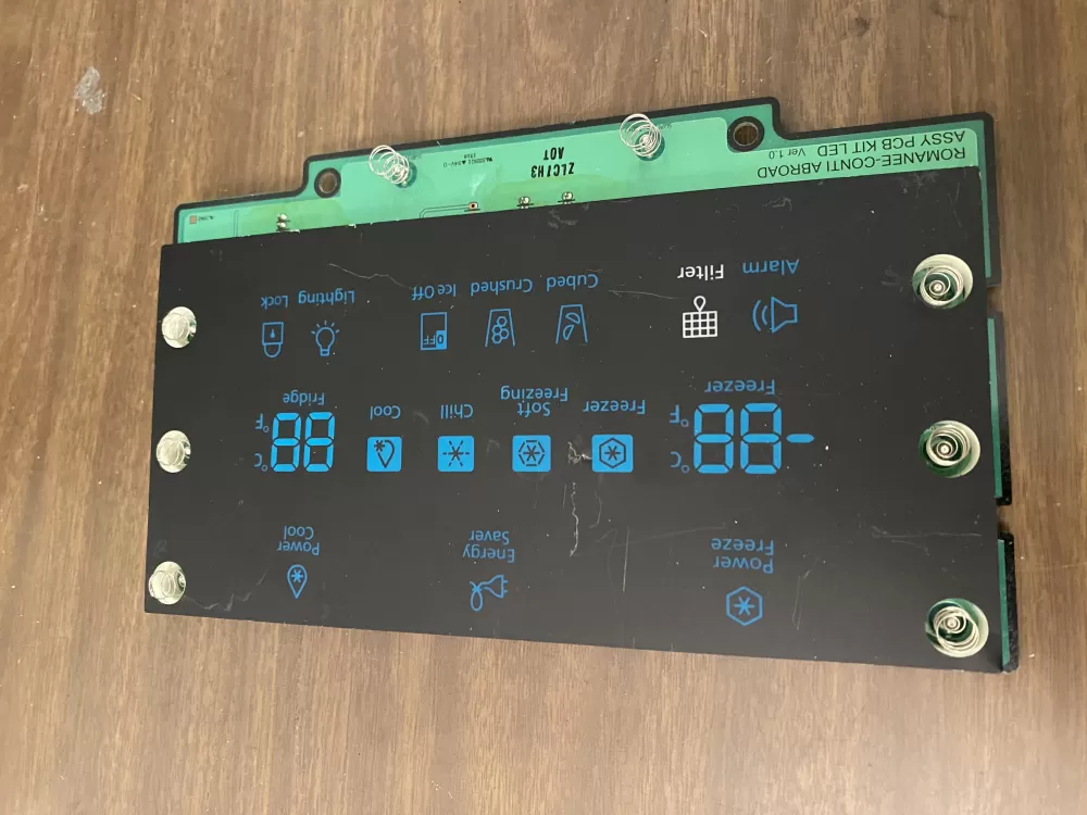 Samsung DA92-00450 Refrigerator Control Board AZ82912 | BK1560