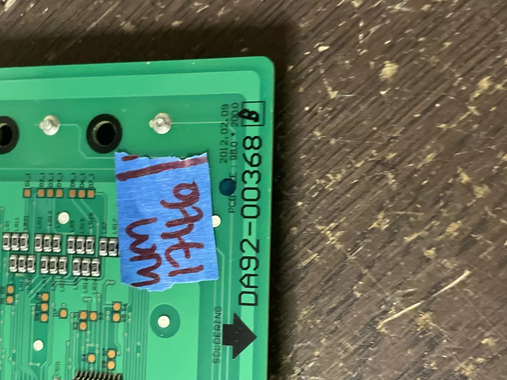 Samsung DA92-00368B Refrigerator Dispenser UI Control Board AZ43024 | Wm1746