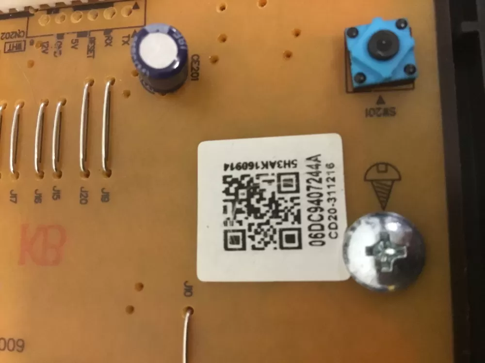 Samsung DC94 07244A Washer Control Board AZ30451 | NR977