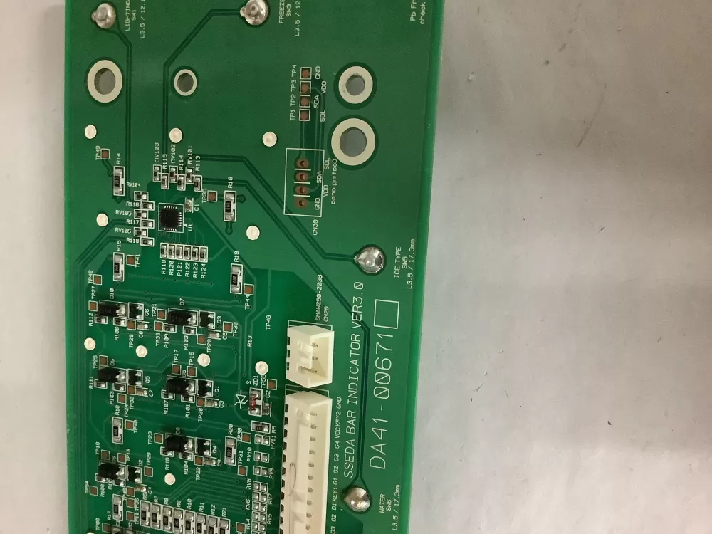 Samsung DA41-00671 Refrigerator Control Board AZ208501 | ZC137