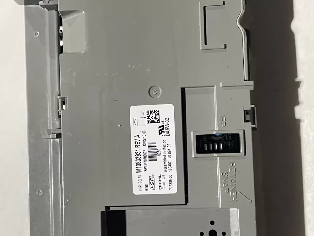 KitchenAid AP6003893 W10732586 W10788997 Dishwasher Control AZ146202 | KM2450
