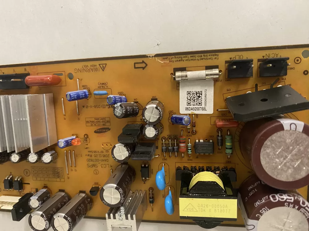 Samsung DA92 00768L Refrigerator Control Board Inverter AZ204598 | BK2139