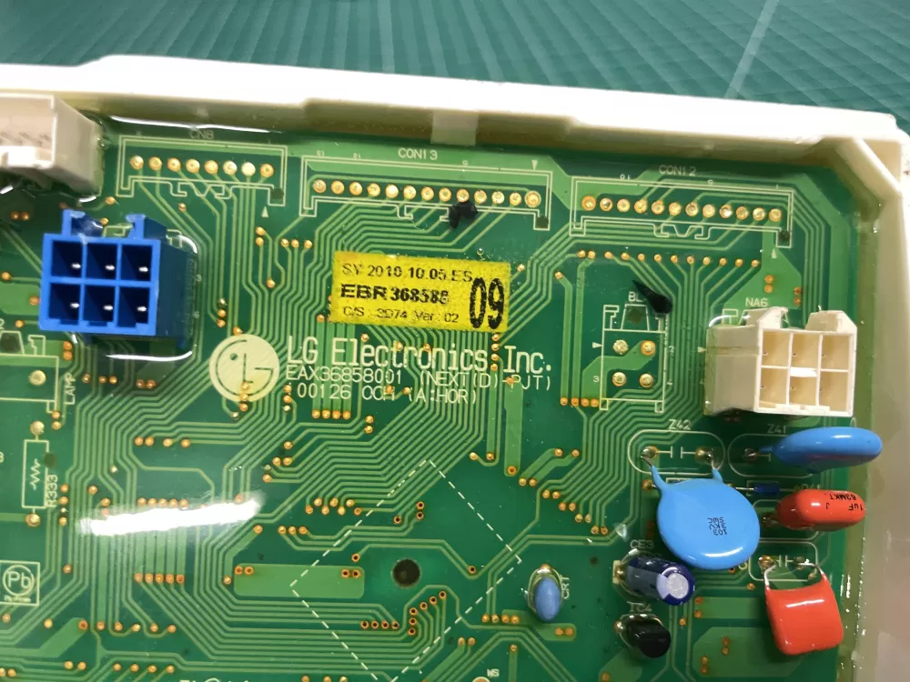 LG EBR36858809 EAX36858001 Dryer Control Board AZ204390 | Wmv910