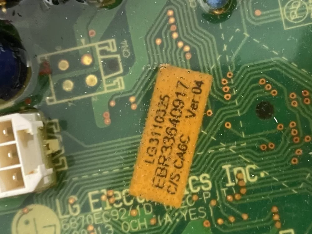 LG 6870EC9241D EBR33640917 Dryer Control Board AZ52834 | Wm1923