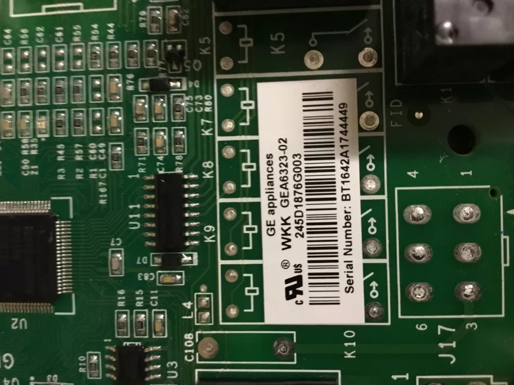 GE 245D1876G001 245D1876G002 Refrigerator Control Board AZ5203 | NR458