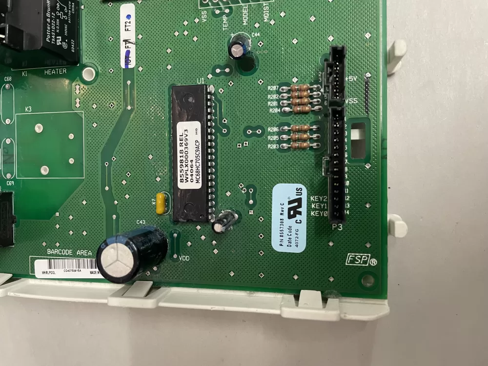 Whirlpool Kenmore WP8546219 3980062 A Dryer Control Board AZ203764 | KM655