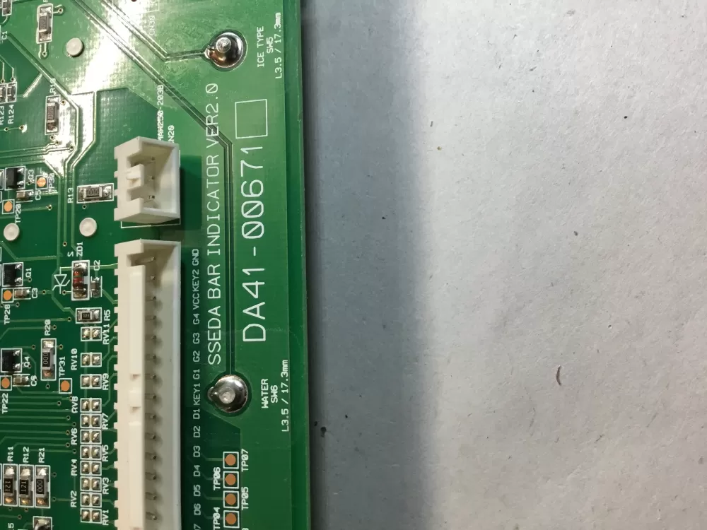 Samsung DA41-00671 Refrigerator Control Board AZ98293 | 1967