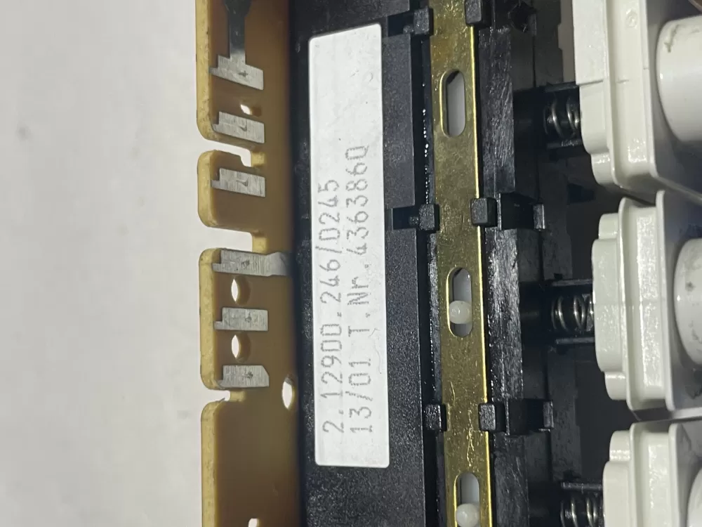 Miele 4363860 Washing Machine Control Board Push Button Switch AZ135343 | Wm1848