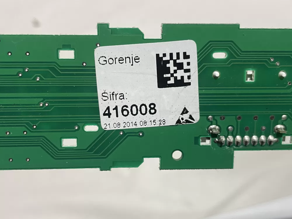 Asko 416008 Control Board AZ139820 | Wmv97