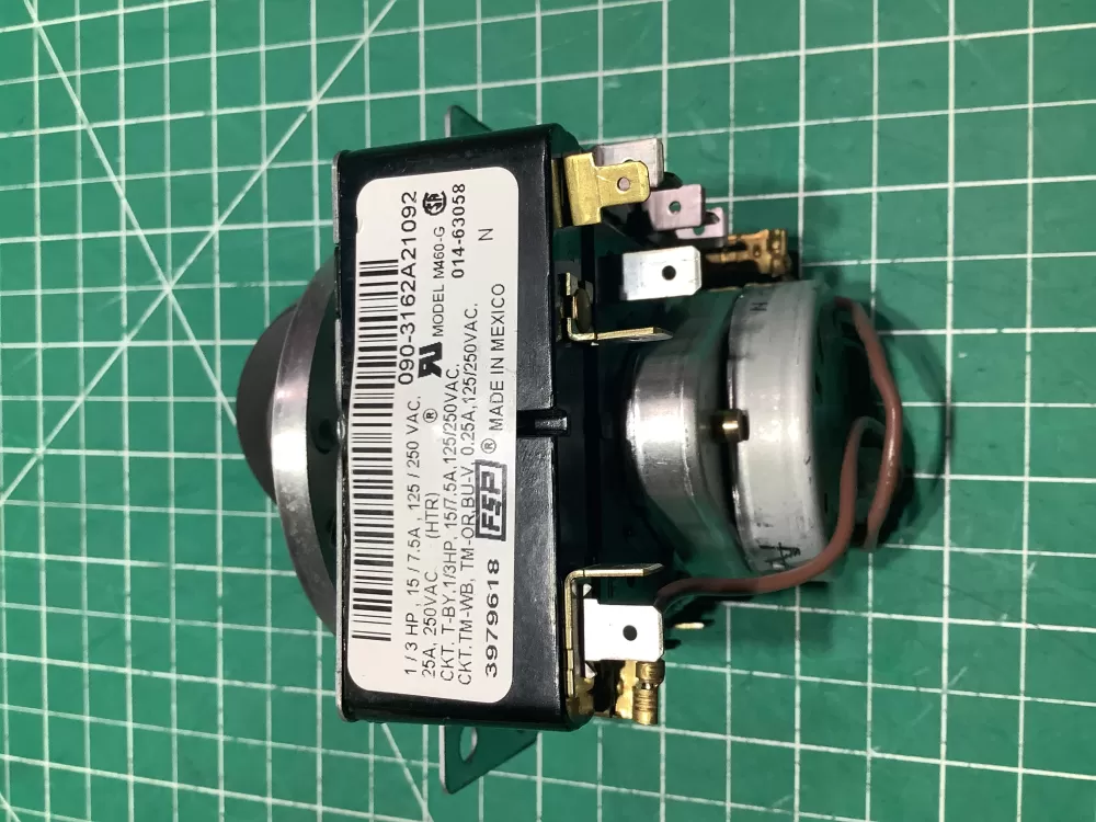 Whirlpool  Amana  Admiral AP6009056 3979618 3979618R 8299783 WP3979618 PS11742198 Dryer Timer