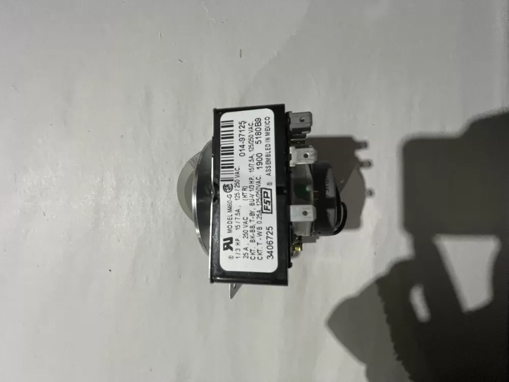Whirlpool  Maytag  Amana AP6008573 3406725 WP3406725 PS11741713 Dryer Timer