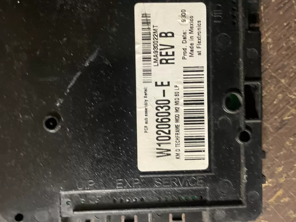 Whirlpool W10206030 AP4568396 Dryer Interface Control Board AZ48463 | Wm841