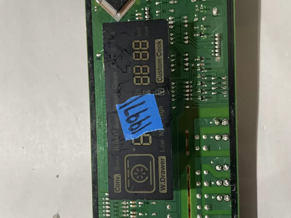 Samsung DE92 02588A 02588C Range Control Board AZ206153 | KM1997